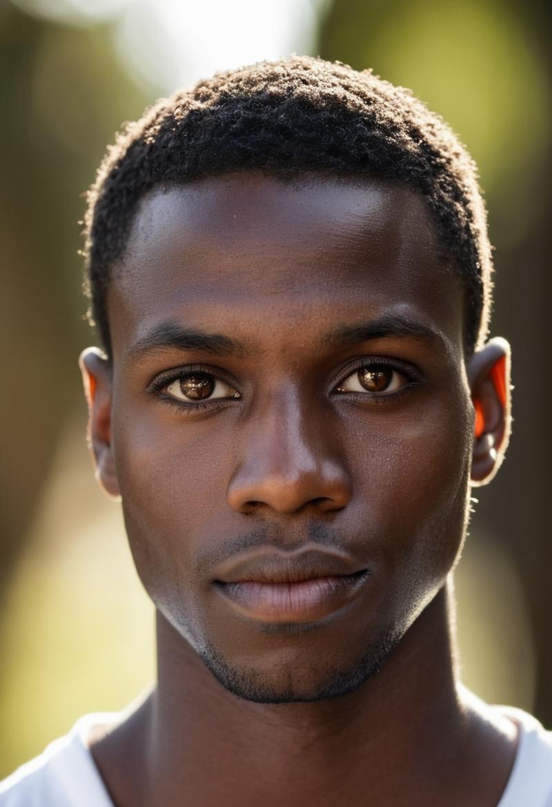 00022-portrait of a handsome black african man age 25 with dark skin, looking forward, straight even eyes, perfect eyes, brown eyes, h.png